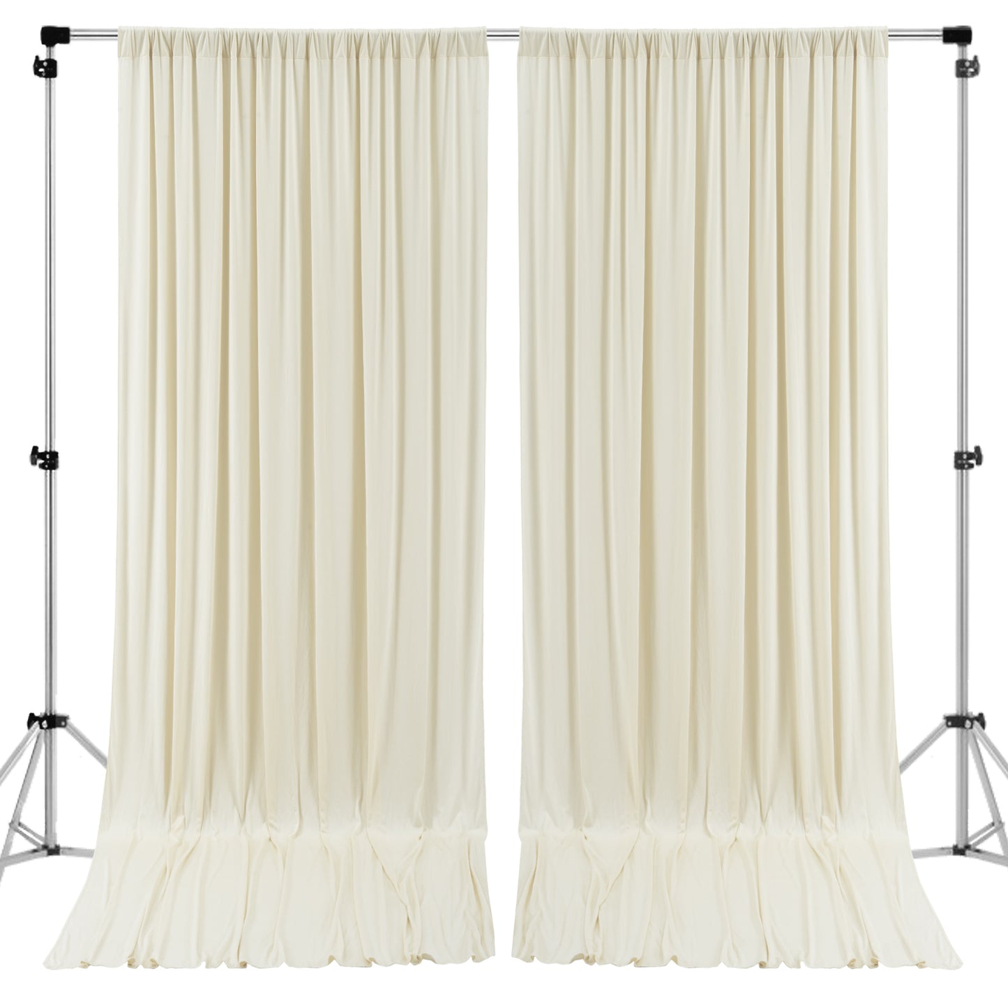 10ft x 10ft Wrinkle Free Backdrop Curtain