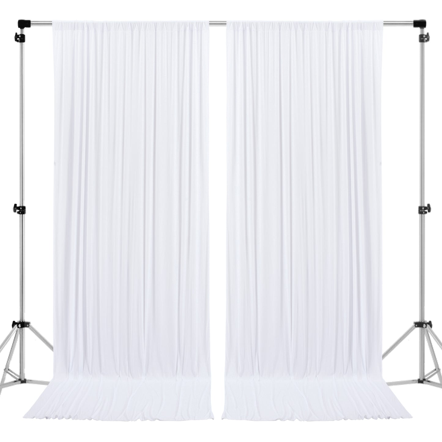 10ft x 10ft Wrinkle Free Backdrop Curtain