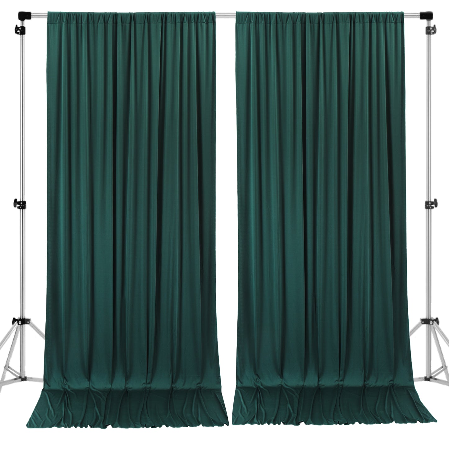 10ft x 10ft Wrinkle Free Backdrop Curtain