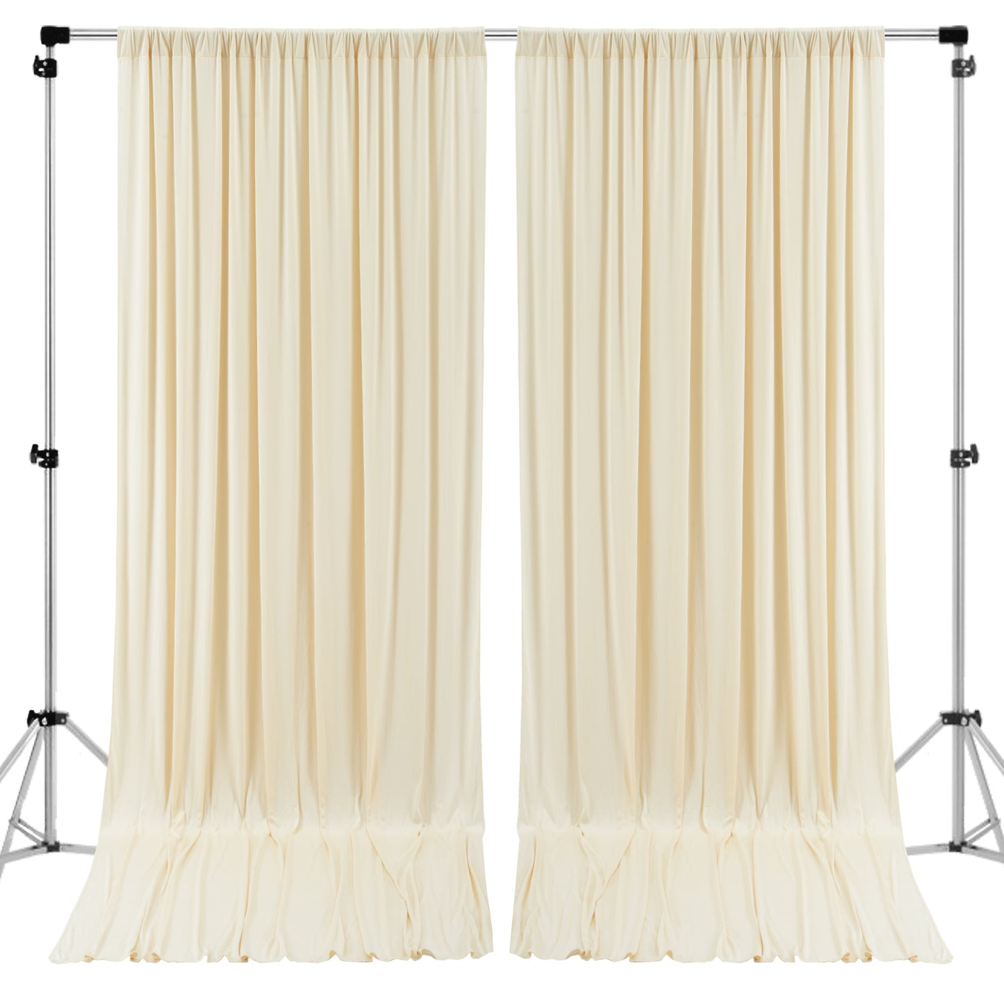 10ft x 10ft Wrinkle Free Backdrop Curtain