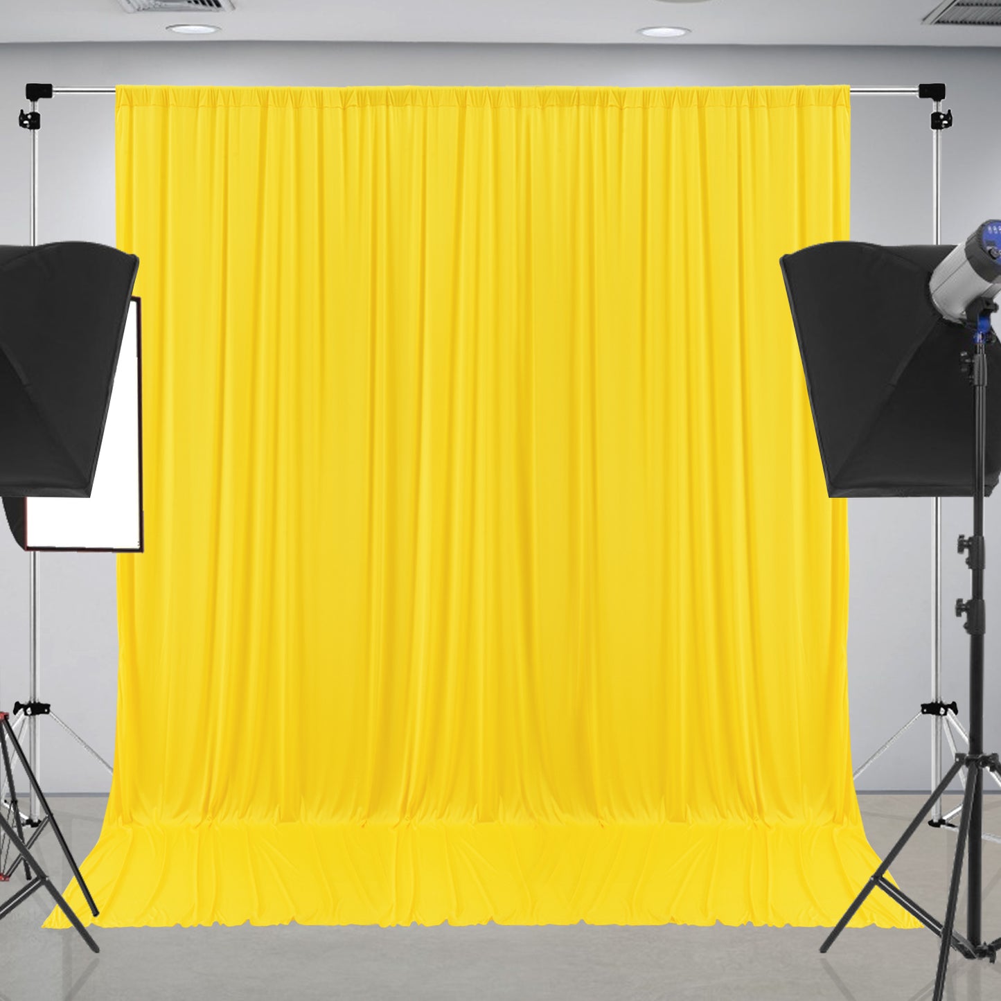 10ft x 10ft Wrinkle Free Backdrop Curtain