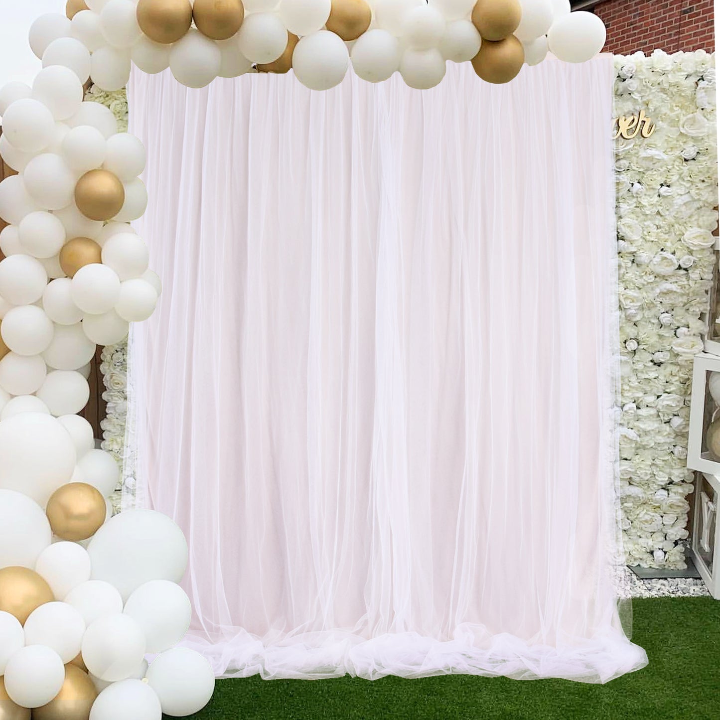 Tulle Backdrop Curtain