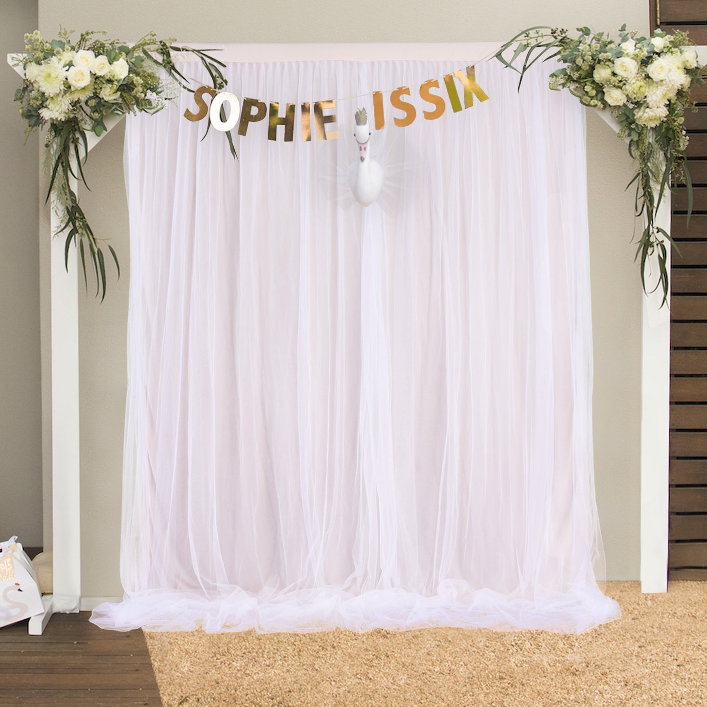 Tulle Backdrop Curtain