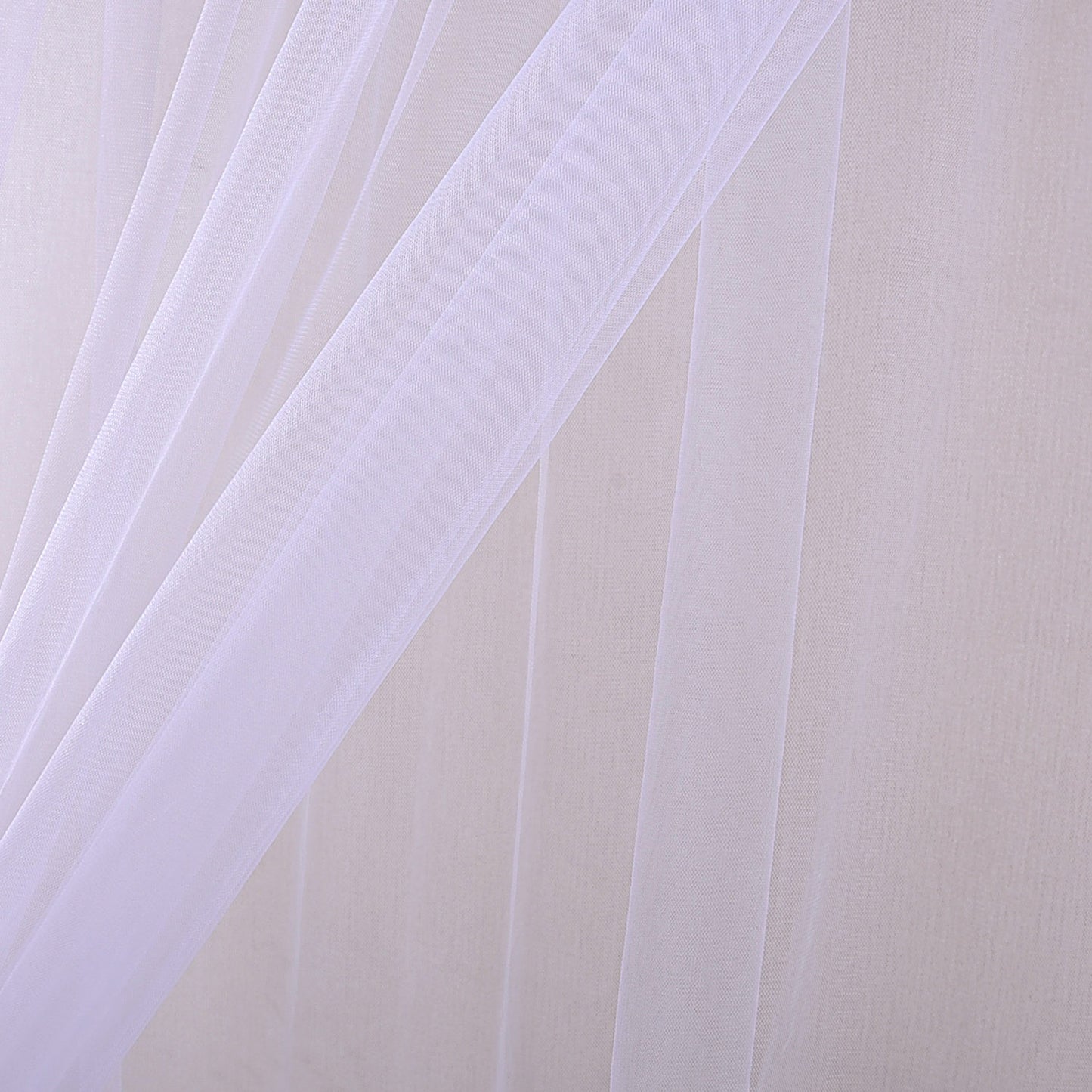 Sheer tulle backdrop