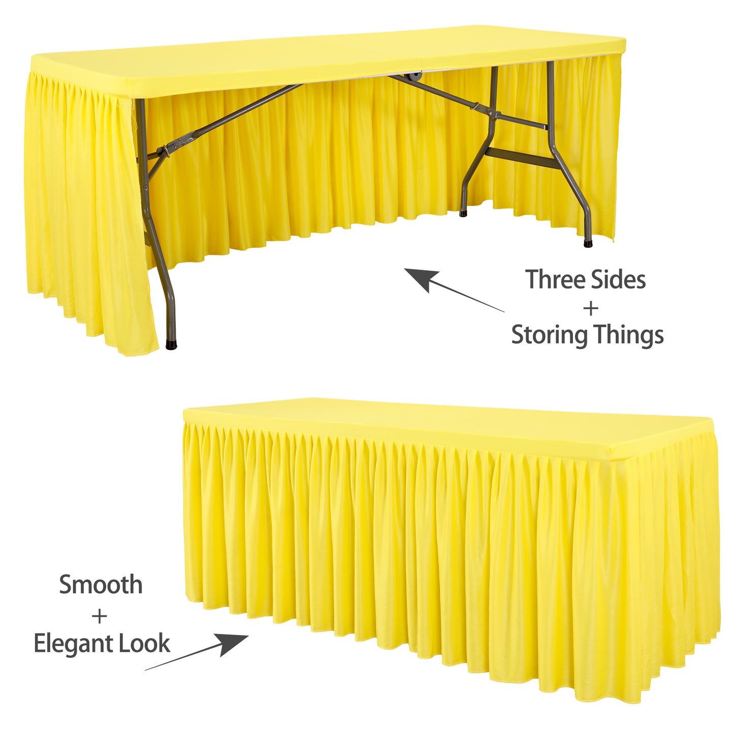 Tablecloth with skirt