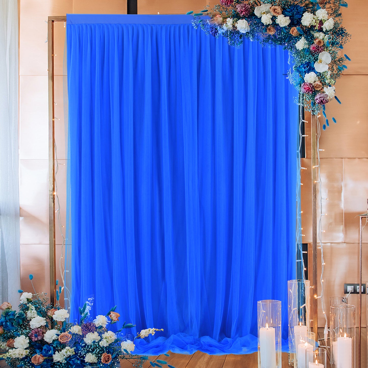 Tulle Backdrop Curtain