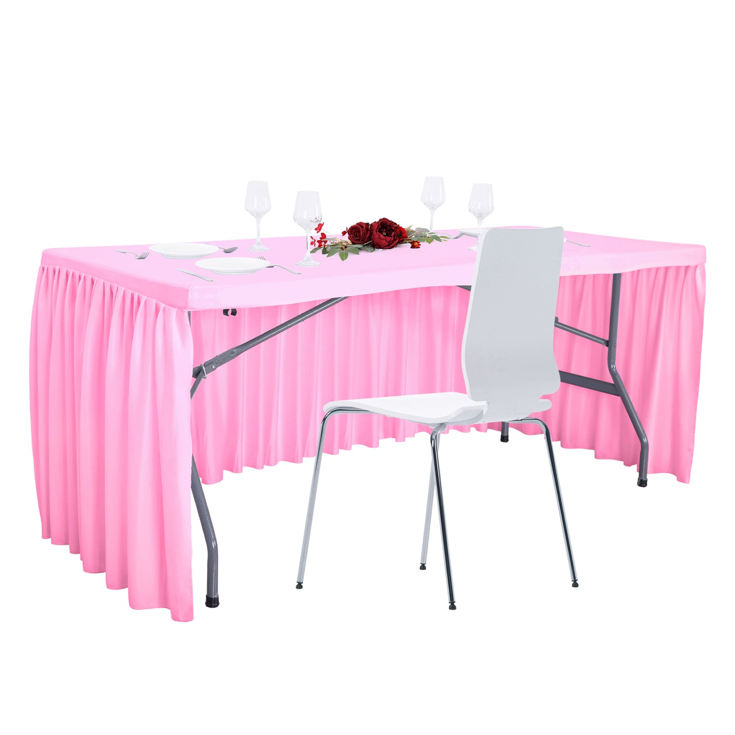 Tablecloth with skirt