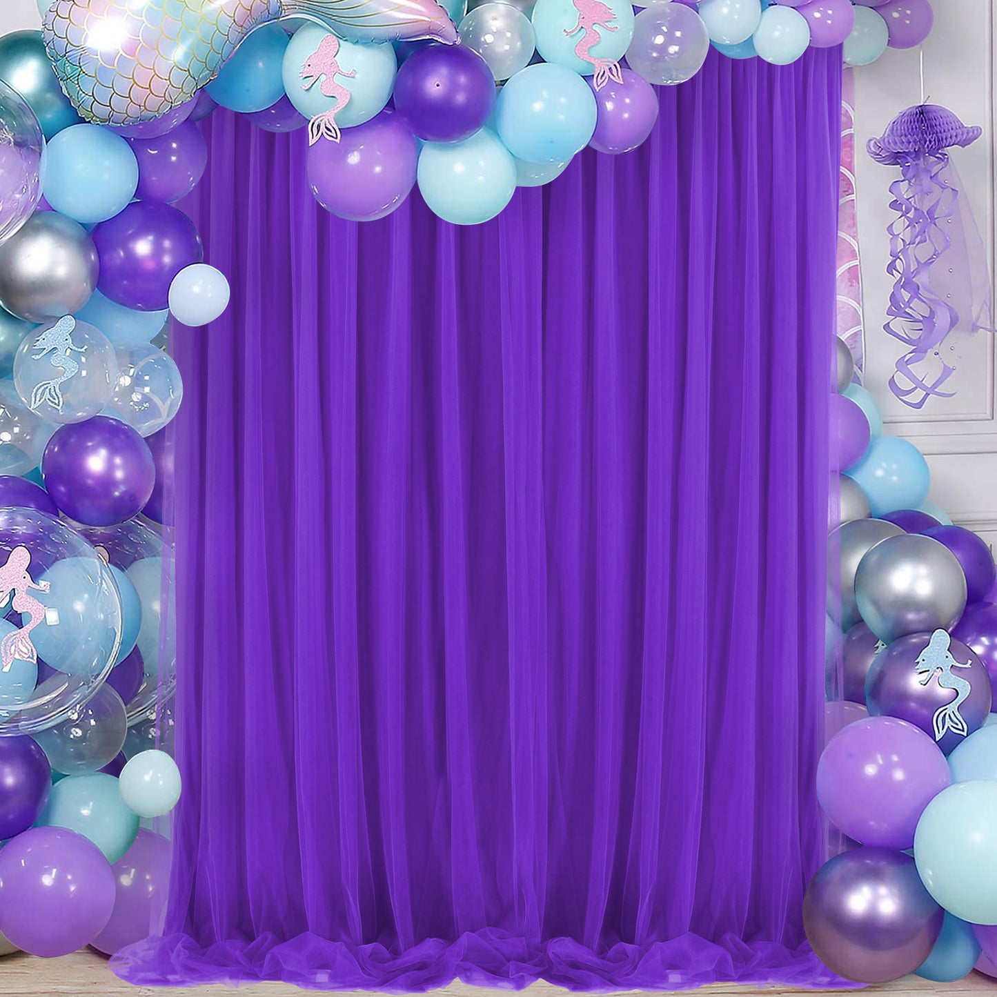 Tulle Backdrop Curtain