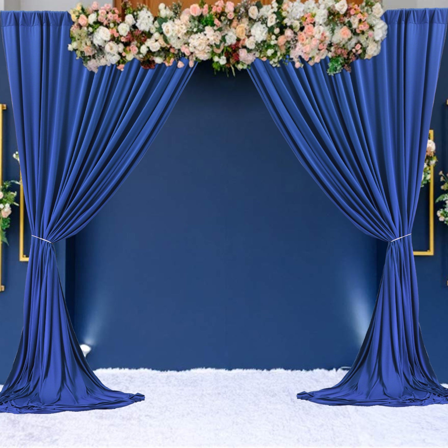 10ft x 10ft Wrinkle Free Backdrop Curtain